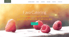 Desktop Screenshot of favacatering.com.ar